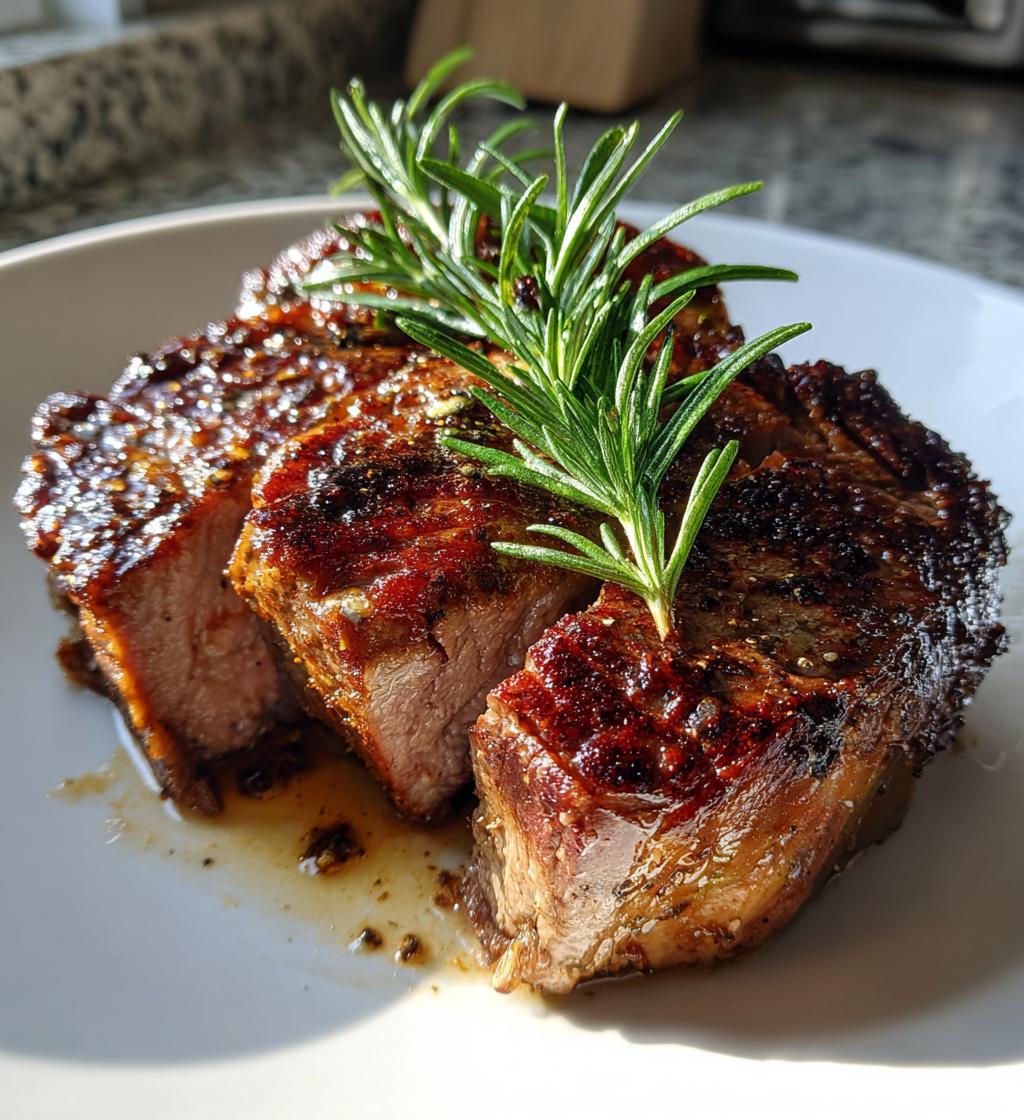 Well-Seasoned Pan Seared Filet Mignon - detail 1