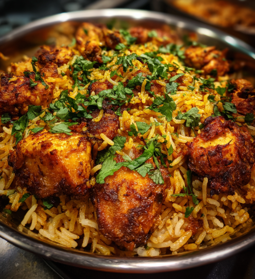 Yemeni Chicken Mandi - detail 1