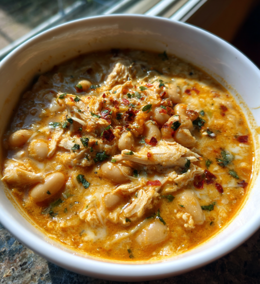 white chicken chili - detail 1