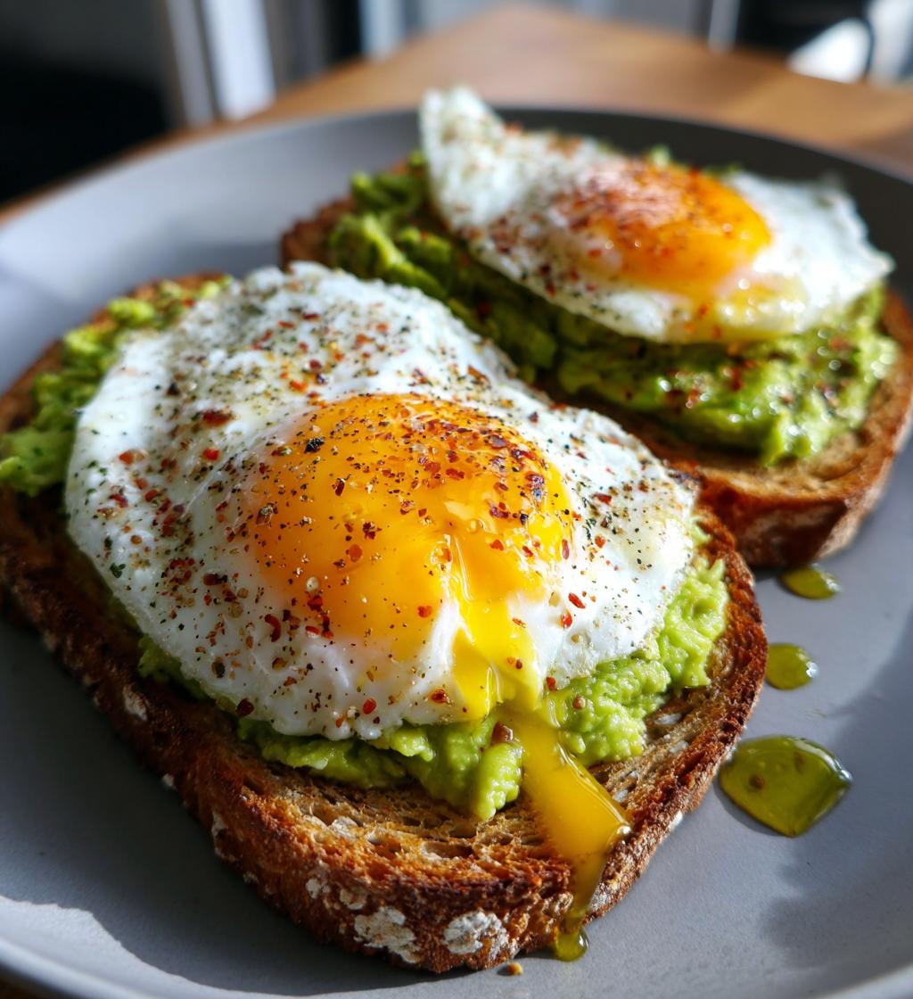 Avocado Egg Toast Halal - detail 1