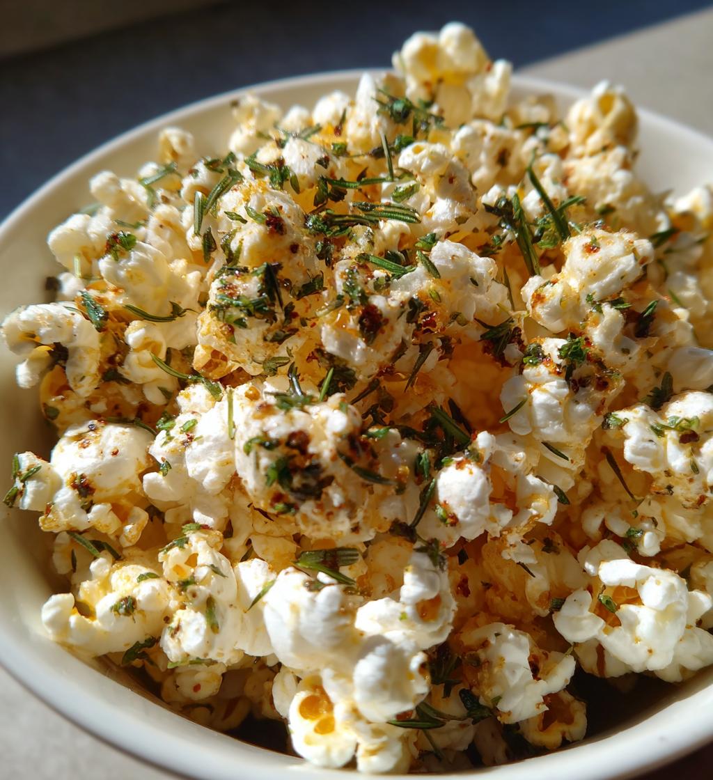 Beef Tallow Popcorn (Seasoned with rosemary) - detail 1