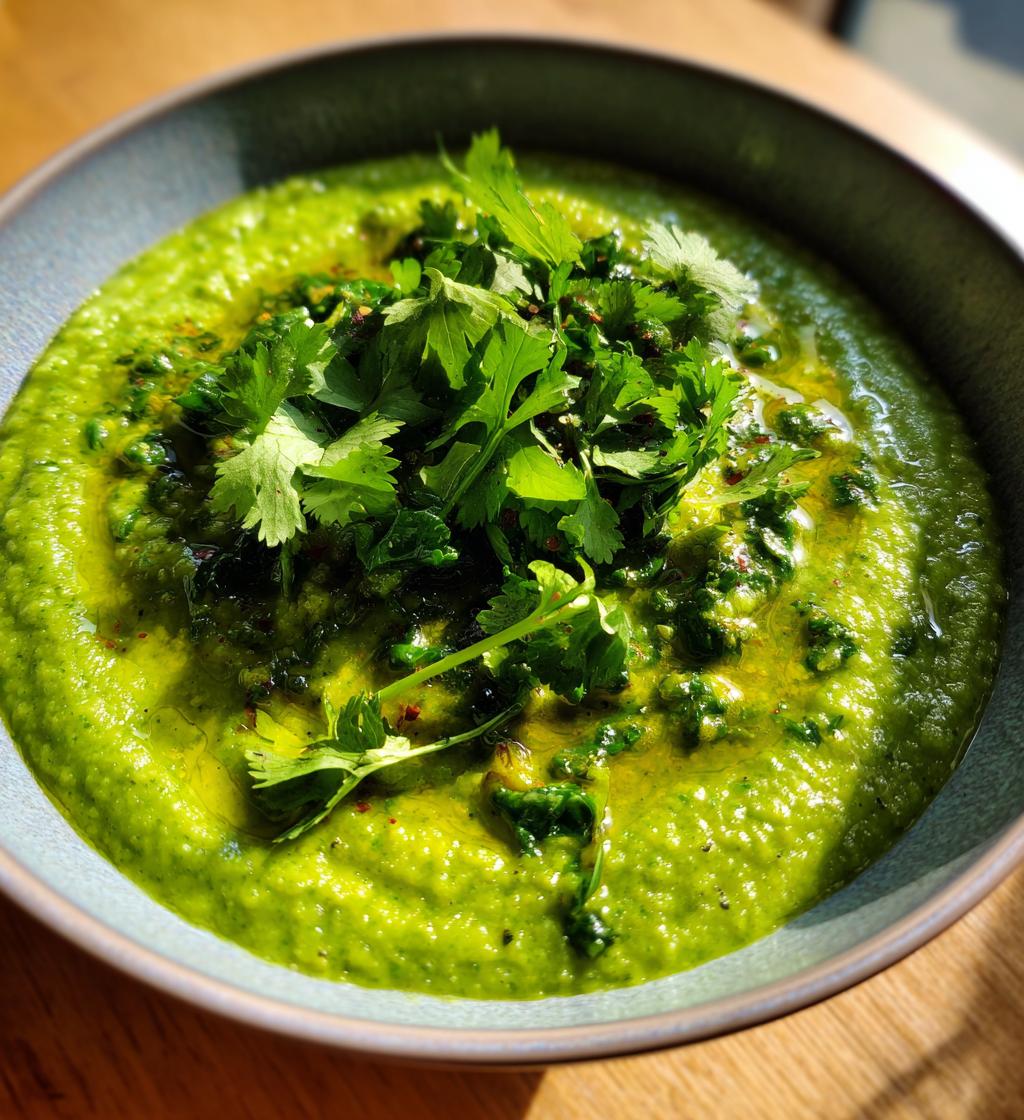 Bessara (Moroccan Fava Bean Soup) - detail 1