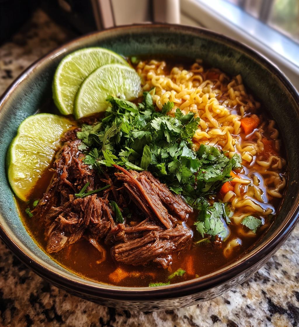 Birria Beef Ramen - detail 1
