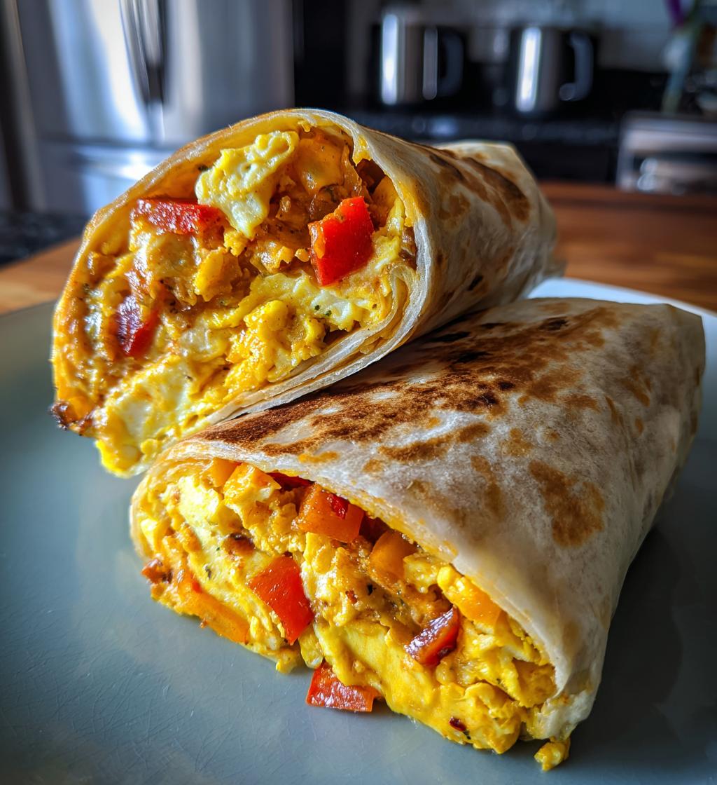 Breakfast Burrito Halal Style - detail 1
