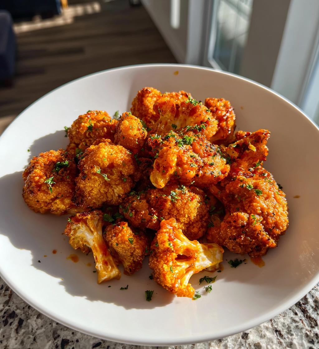 Buffalo Cauliflower Wings - detail 1