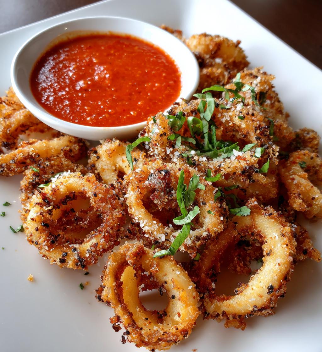 Calamari Fritti with Spicy Marinara - detail 1