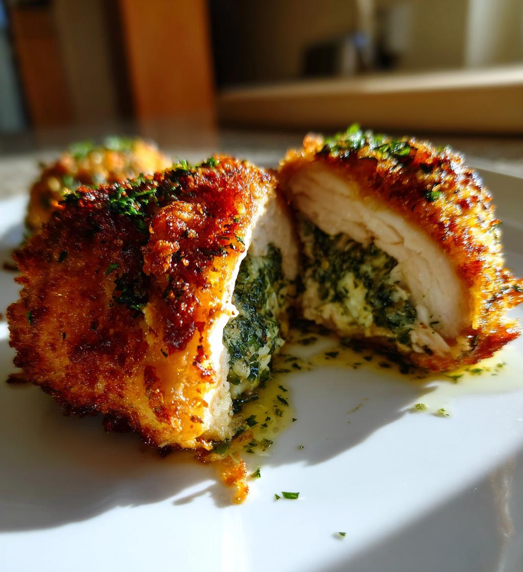 Chicken Kiev with Garlic Parsley Butter - detail 1