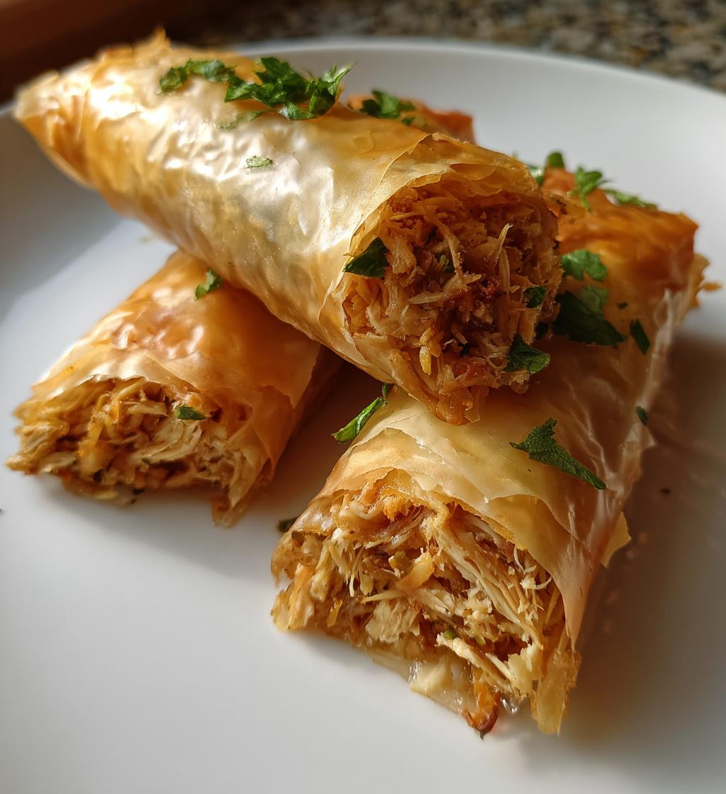 Chicken Pastilla Cigars (Finger food version) - detail 1