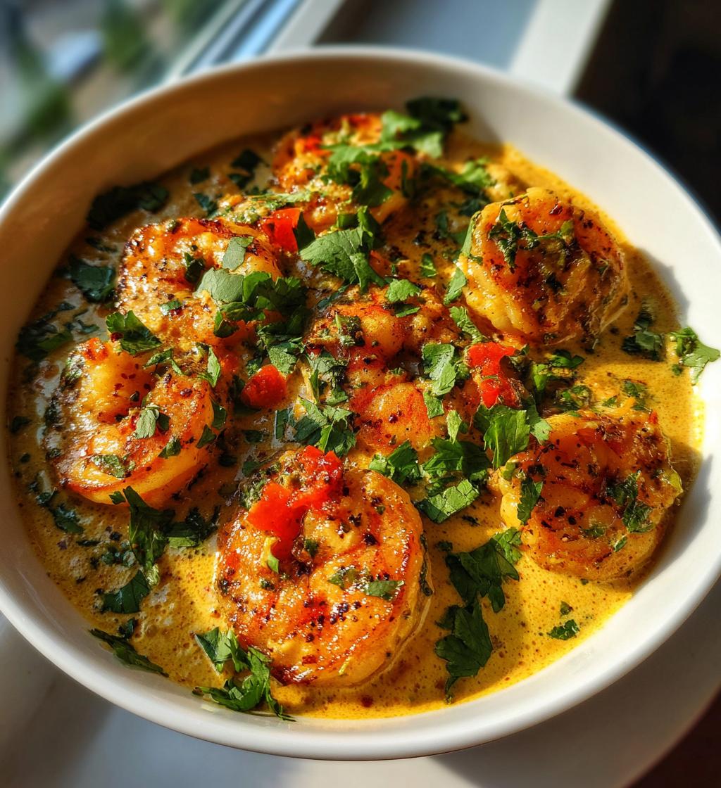Coconut Lime Shrimp Curry - detail 1