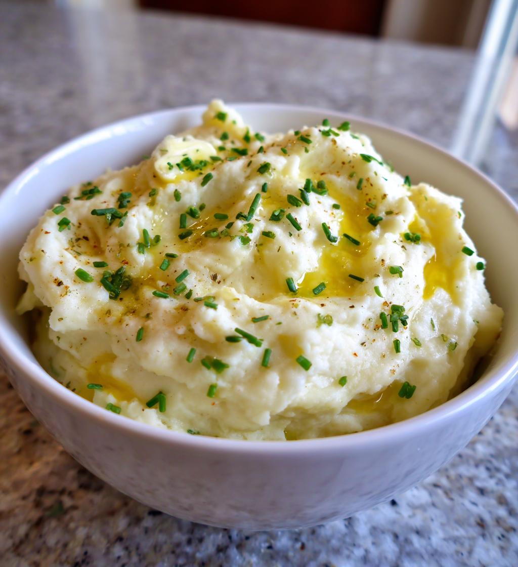Creamy Cauliflower Mash (Keto) - detail 1