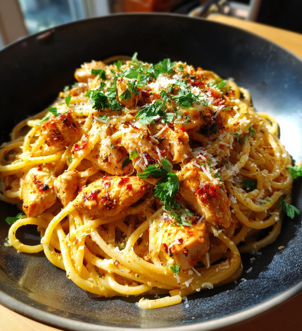 Creamy One-Pot Halal Chicken Pasta - detail 1