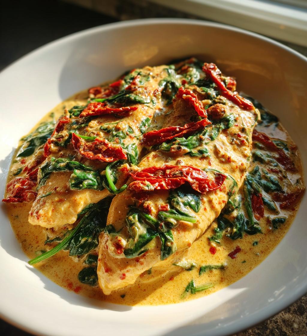 Creamy Tuscan Chicken - detail 1