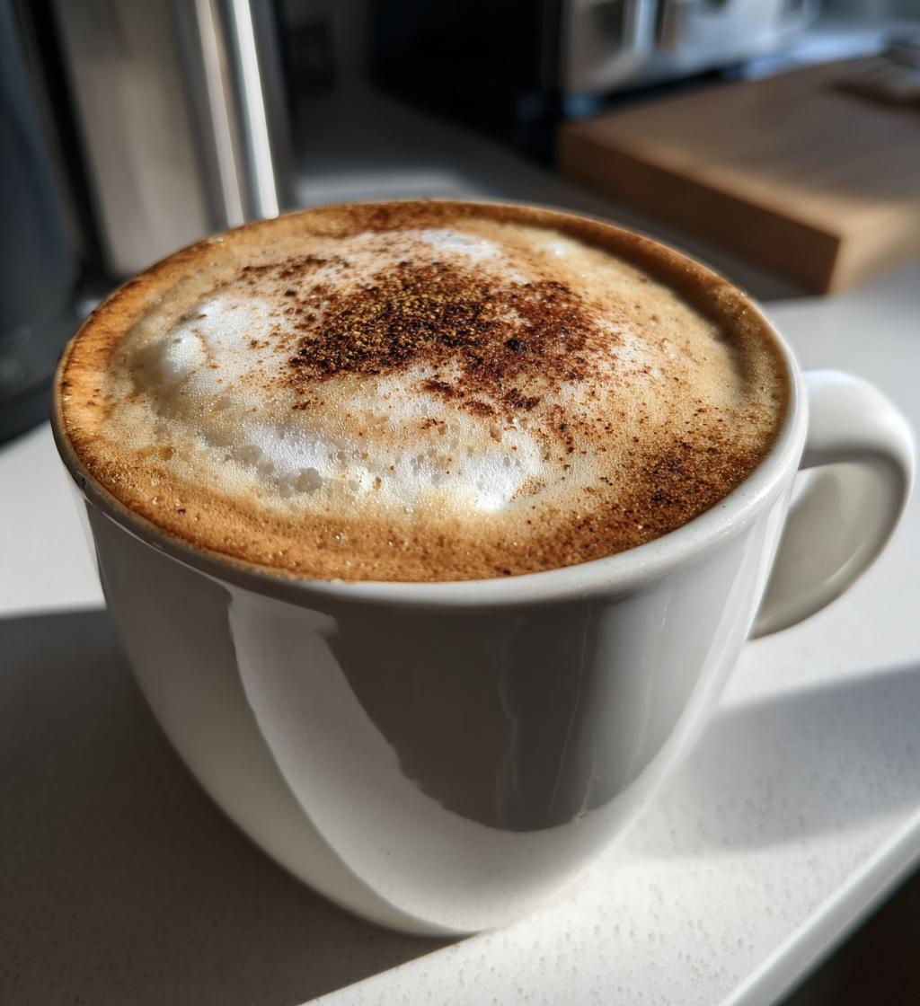 Dirty Chai Latte with Cardamom - detail 1