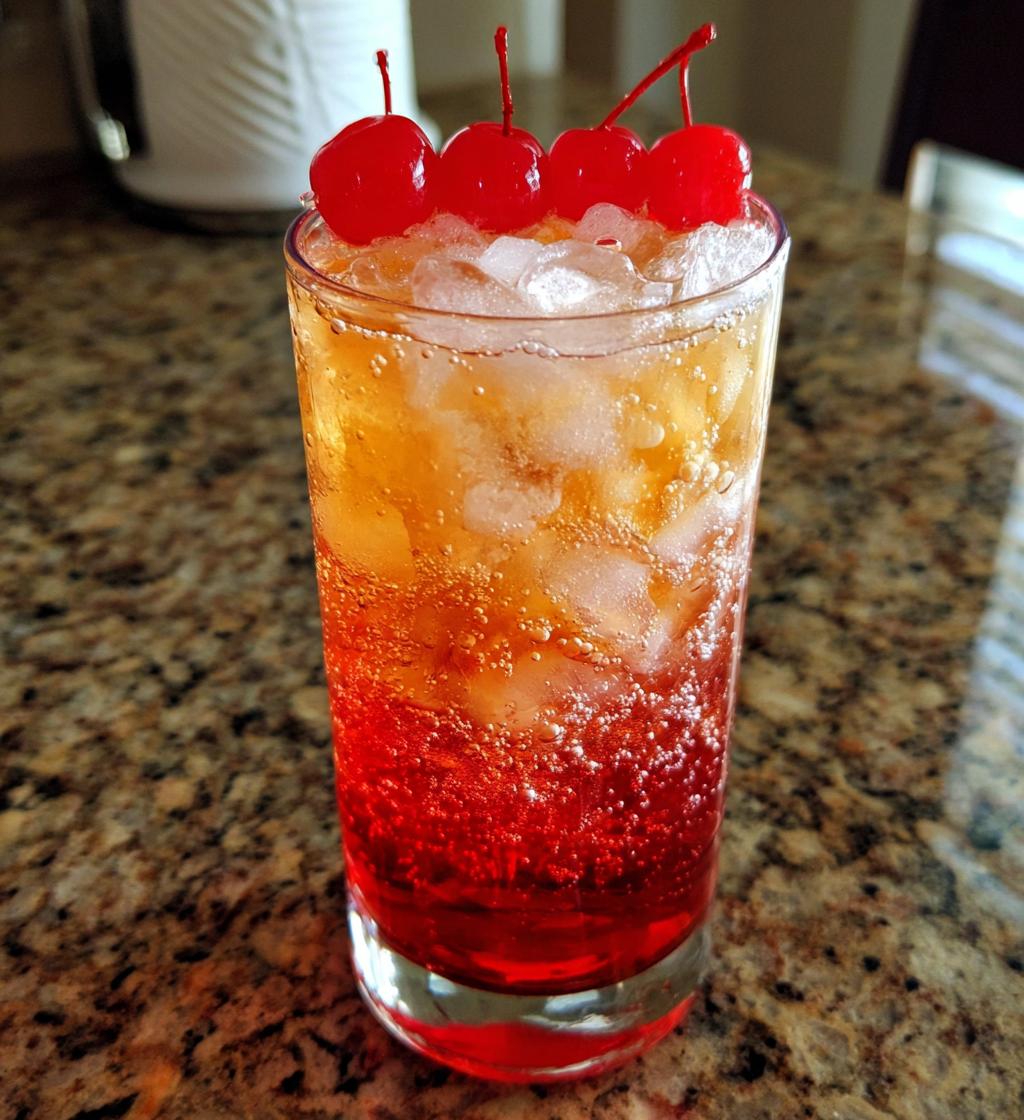 Dirty Shirley Cocktail - detail 1