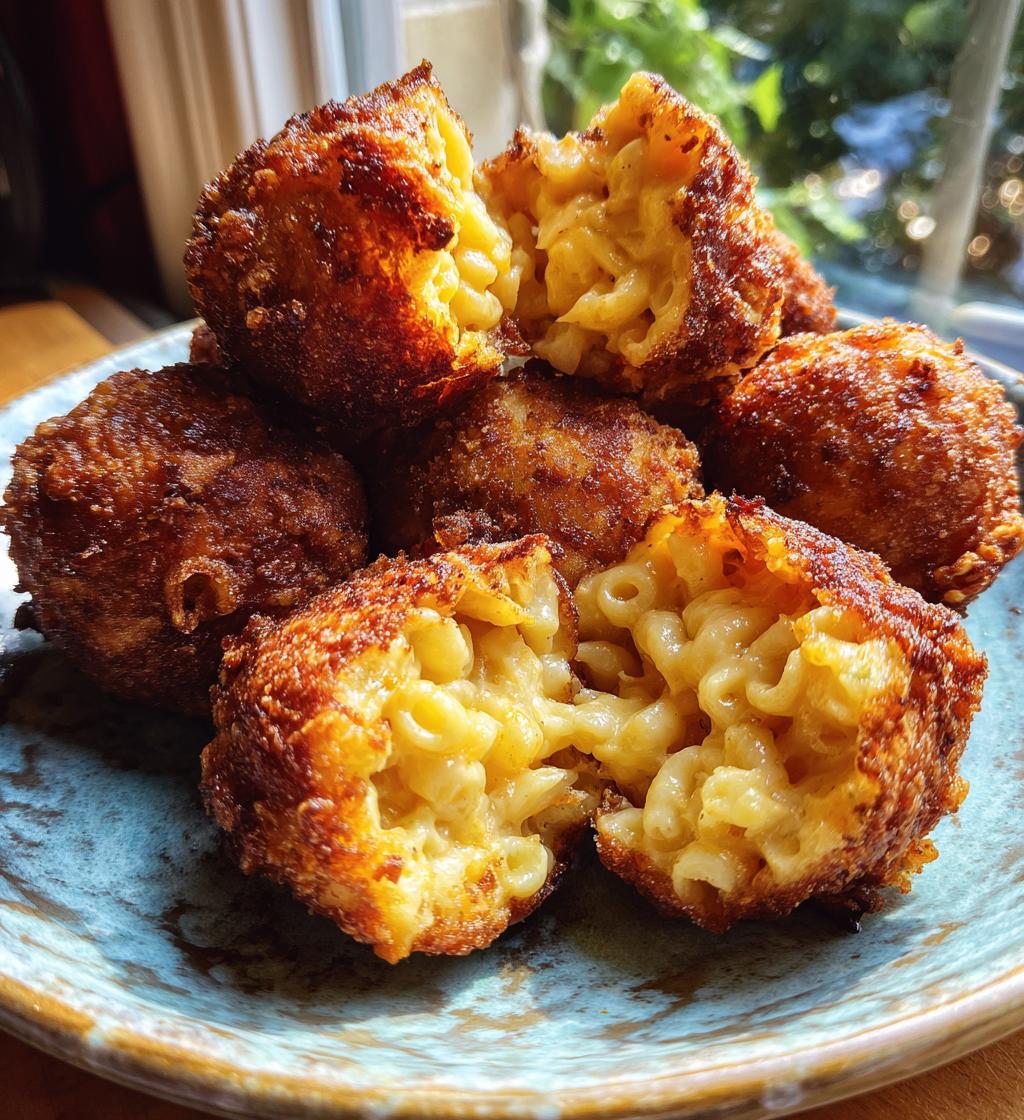 Fried Mac & Cheese Balls - detail 1