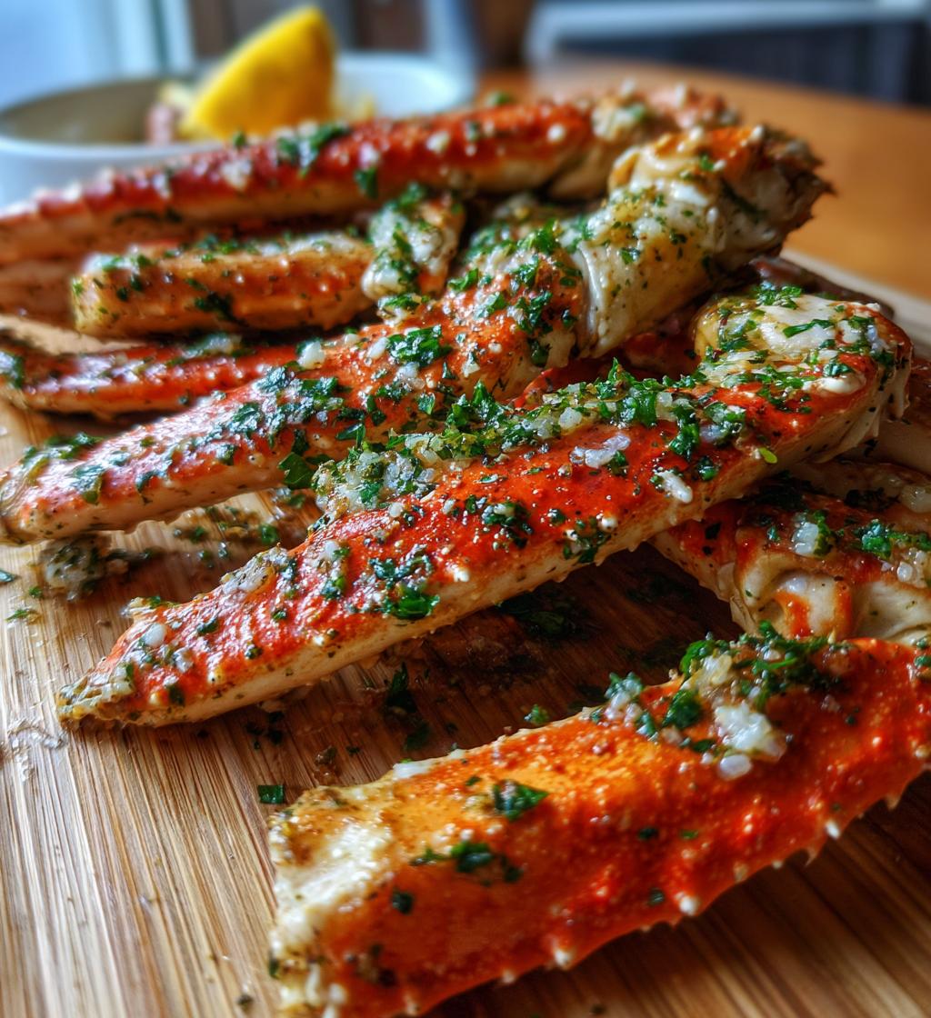 Garlic Butter King Crab Legs - detail 1