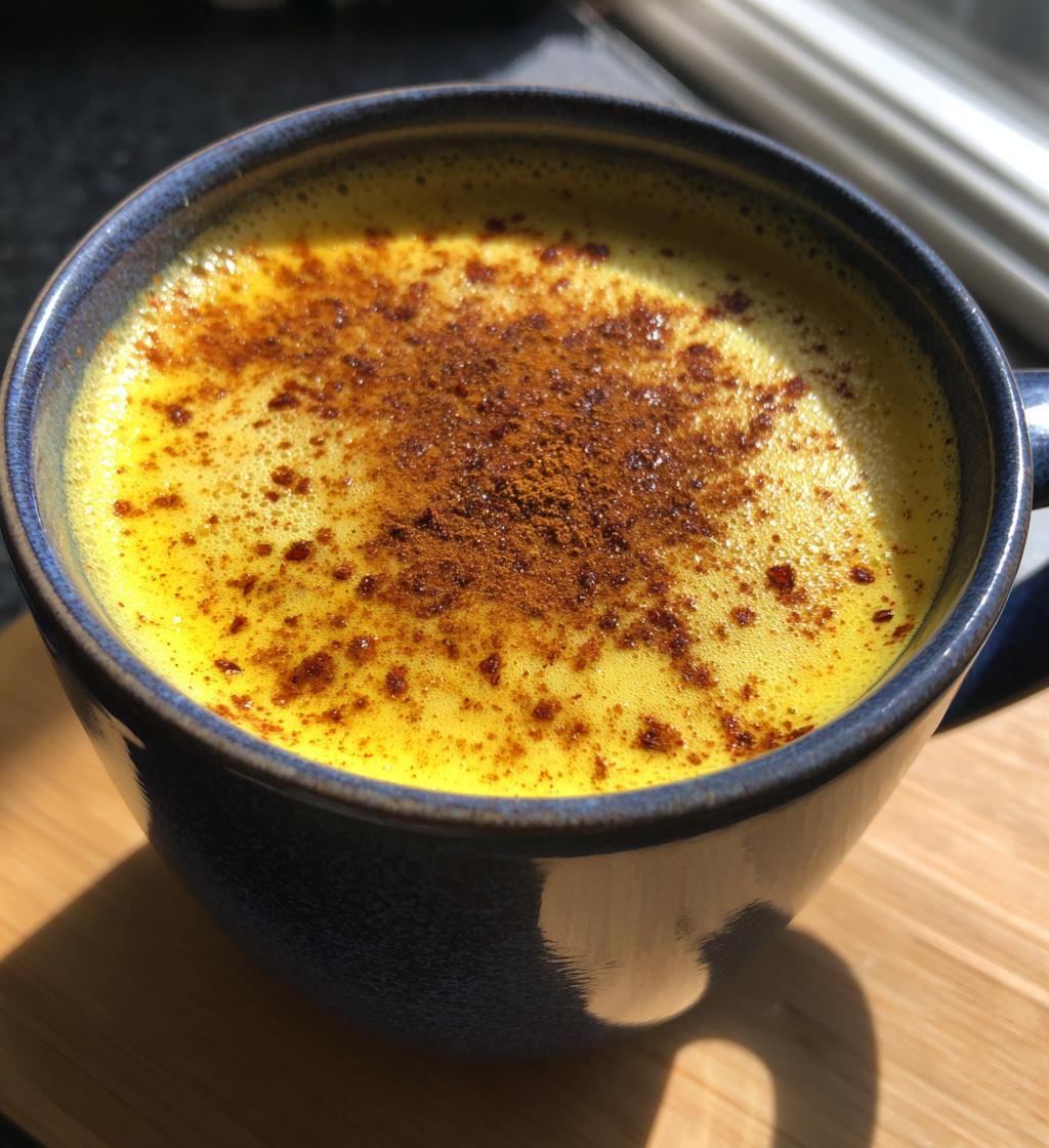 Golden Turmeric Latte (Moon Milk) - detail 1
