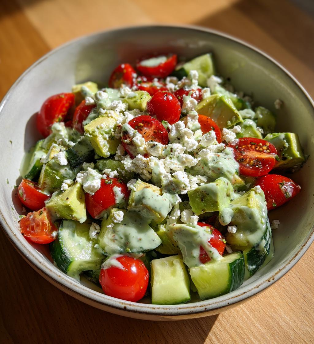 Green Goddess Salad (Viral chopped version) - detail 1
