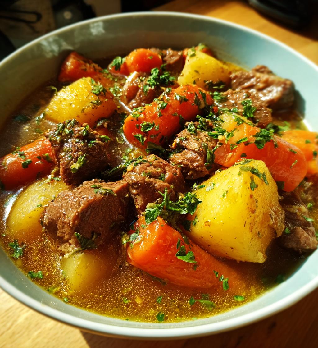 Halal Beef Stew - detail 1