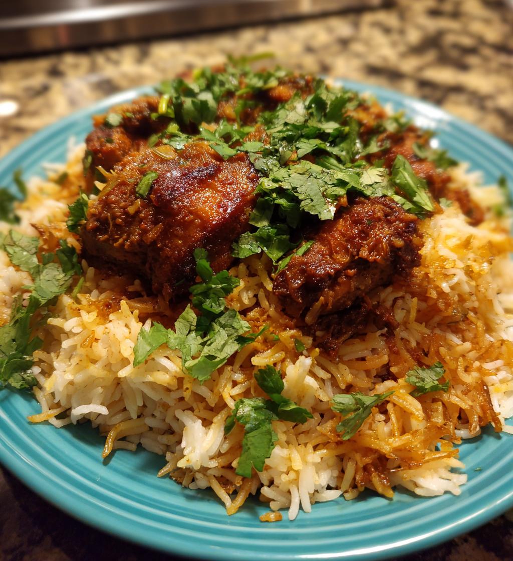 Halal Chicken Biryani - detail 1
