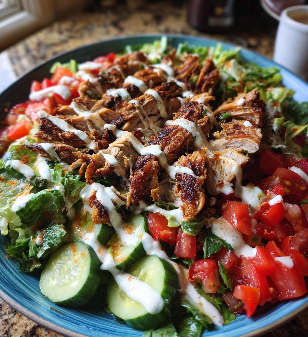 Halal Chicken Shawarma Plate - detail 1