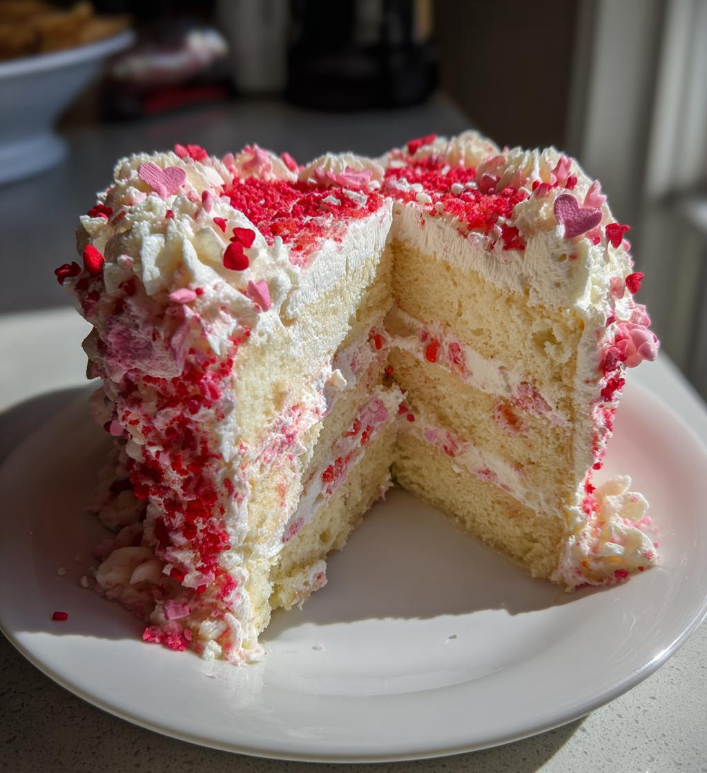 Heart Shaped Cake - detail 1