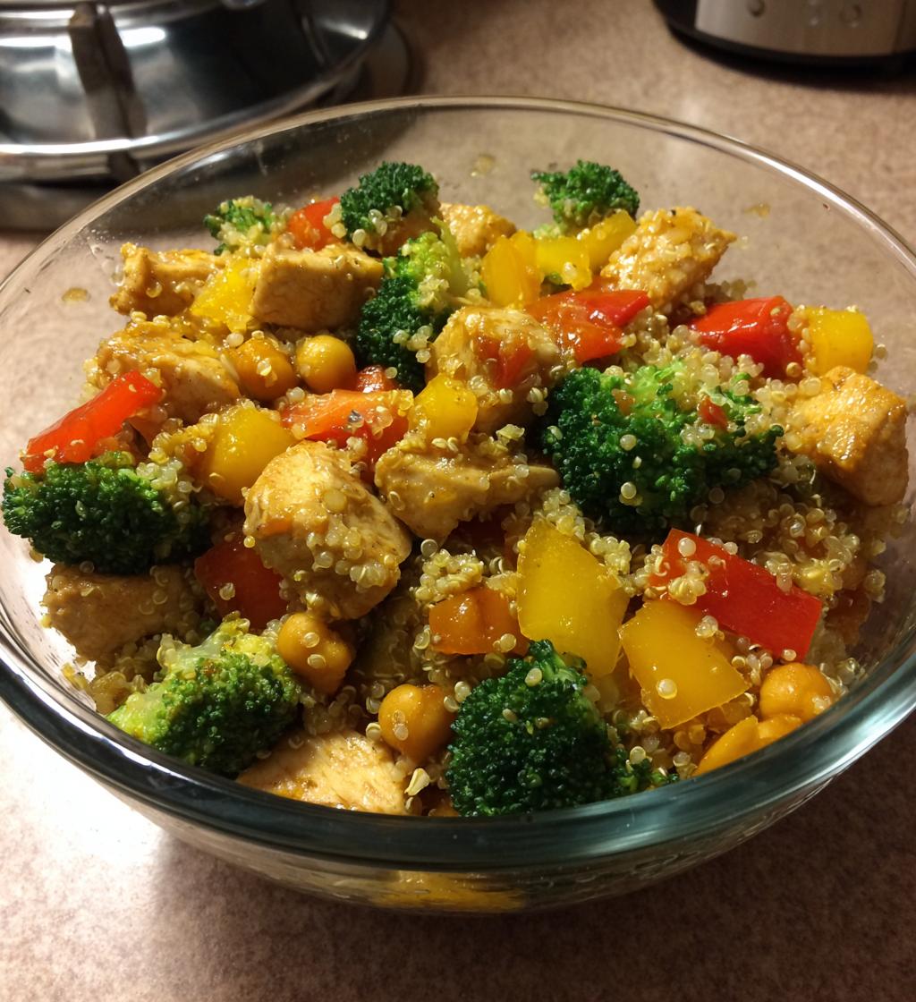 High Protein Halal Meal Prep Bowl - detail 1