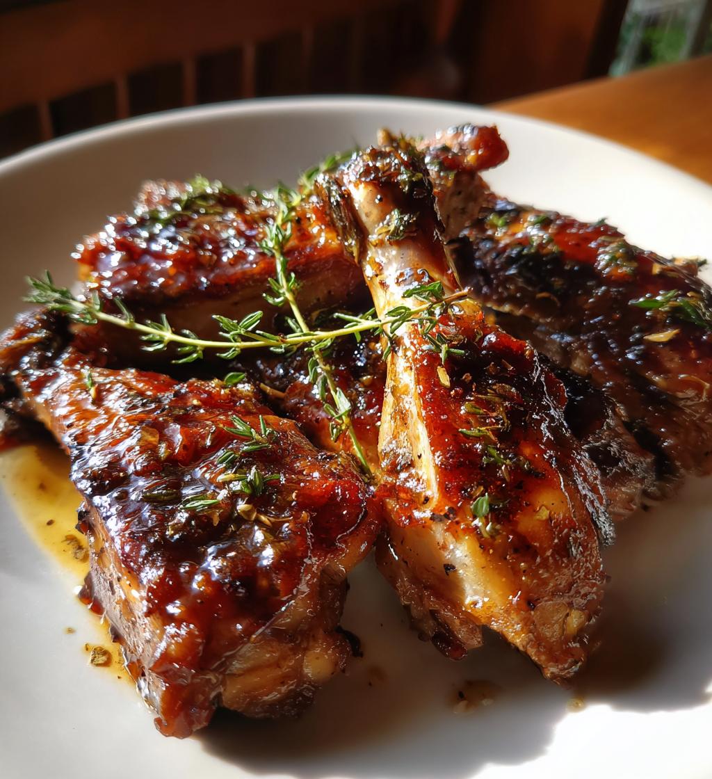 Honey Balsamic Glazed Duck Legs - detail 1