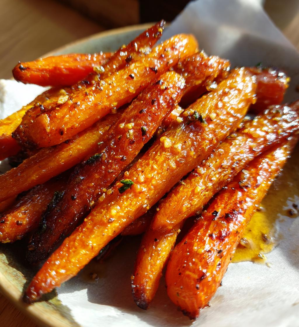 Honey Glazed Roasted Carrots with Cumin - detail 1