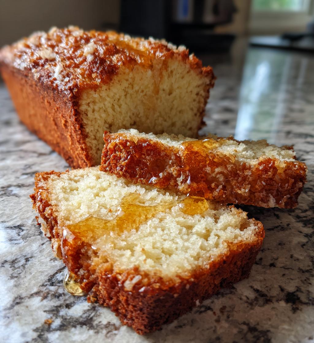 Honey & Sea Salt Greek Yogurt Cake - detail 1