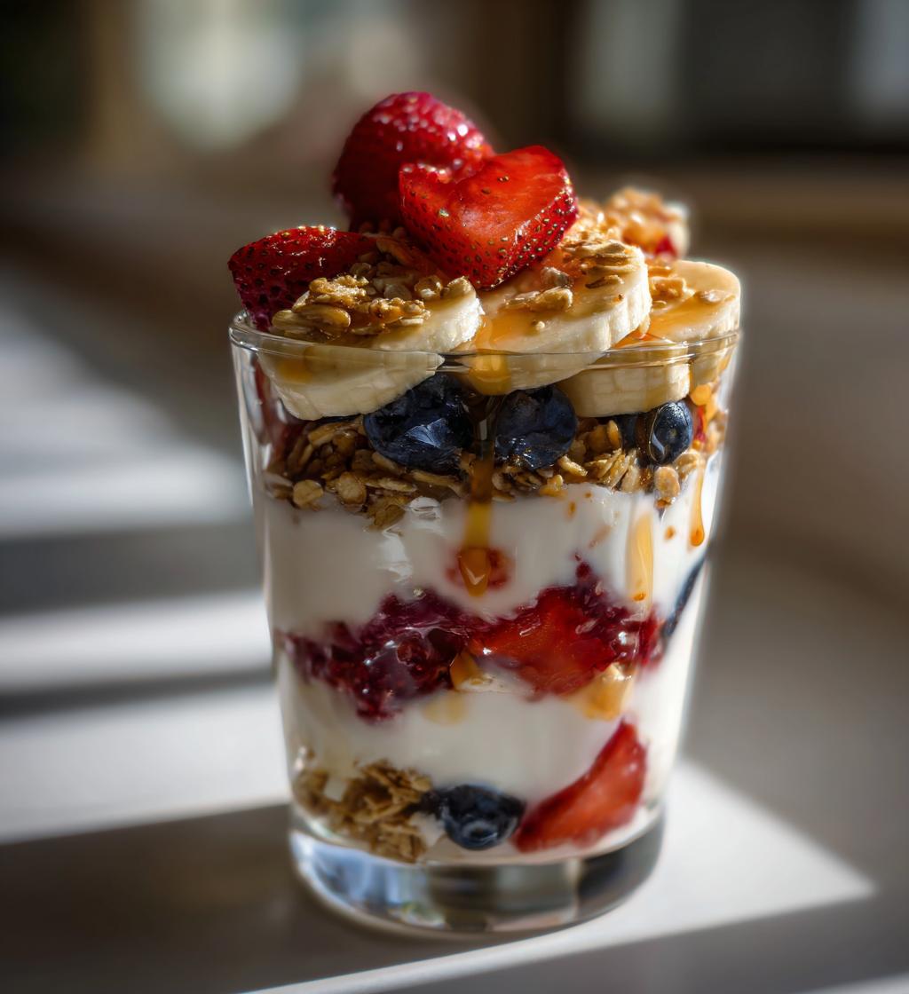Honey Yogurt Fruit Parfait - detail 1