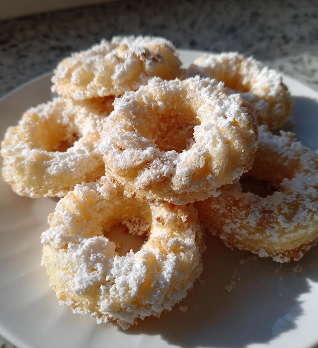 Japanese Mochi Donuts (Pon-de-Ring) - detail 1