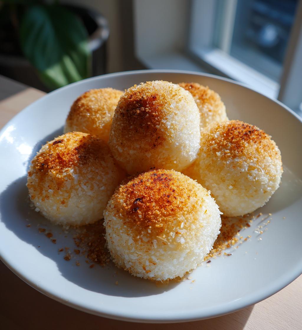 Kinako Mochi (Roasted Soy Flour Rice Cakes) - detail 1