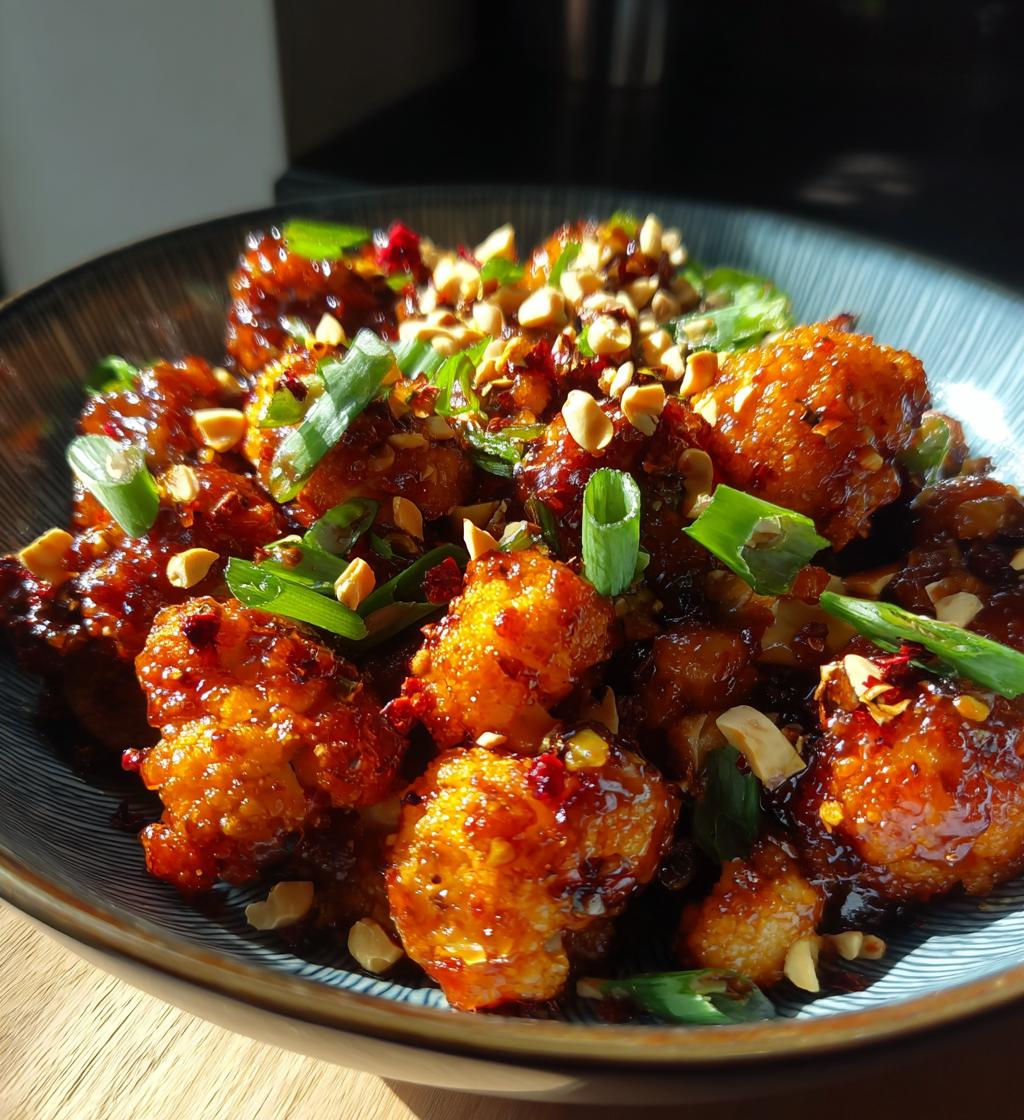 Kung Pao Cauliflower - detail 1