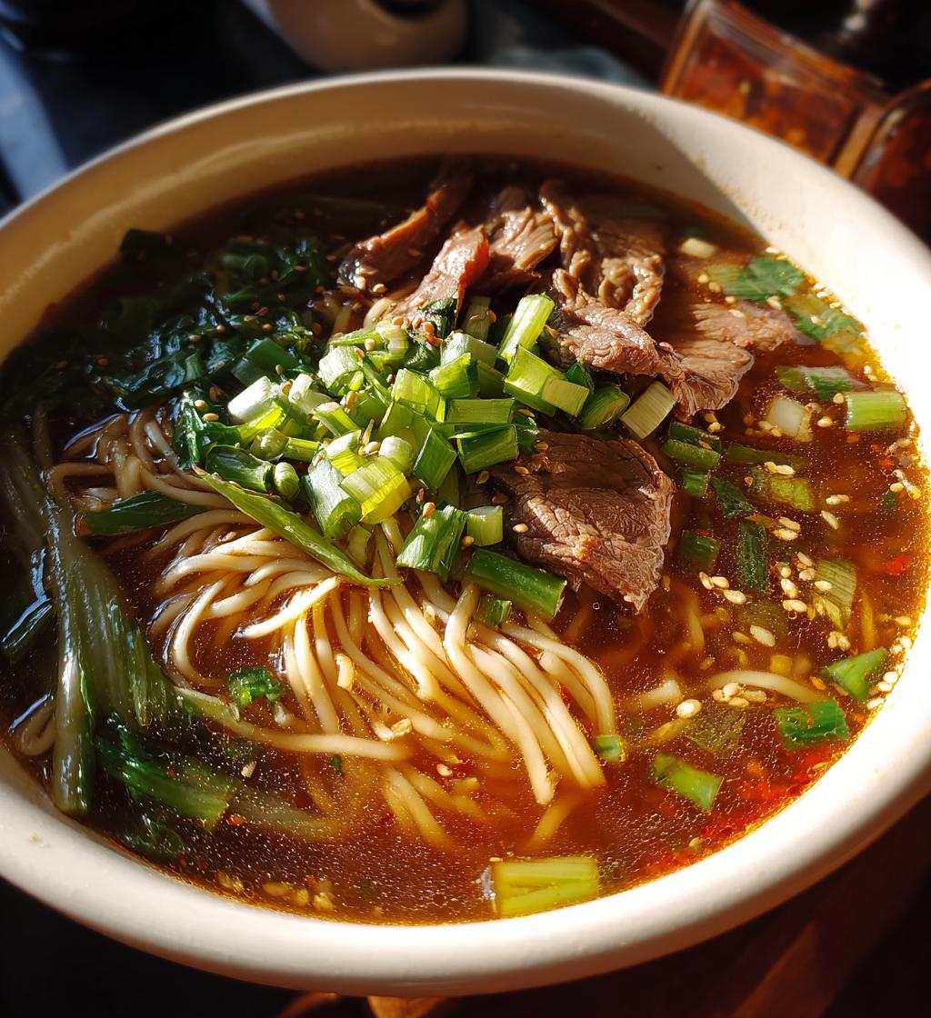 Lanzhou Hand-Pulled Beef Noodles - detail 1