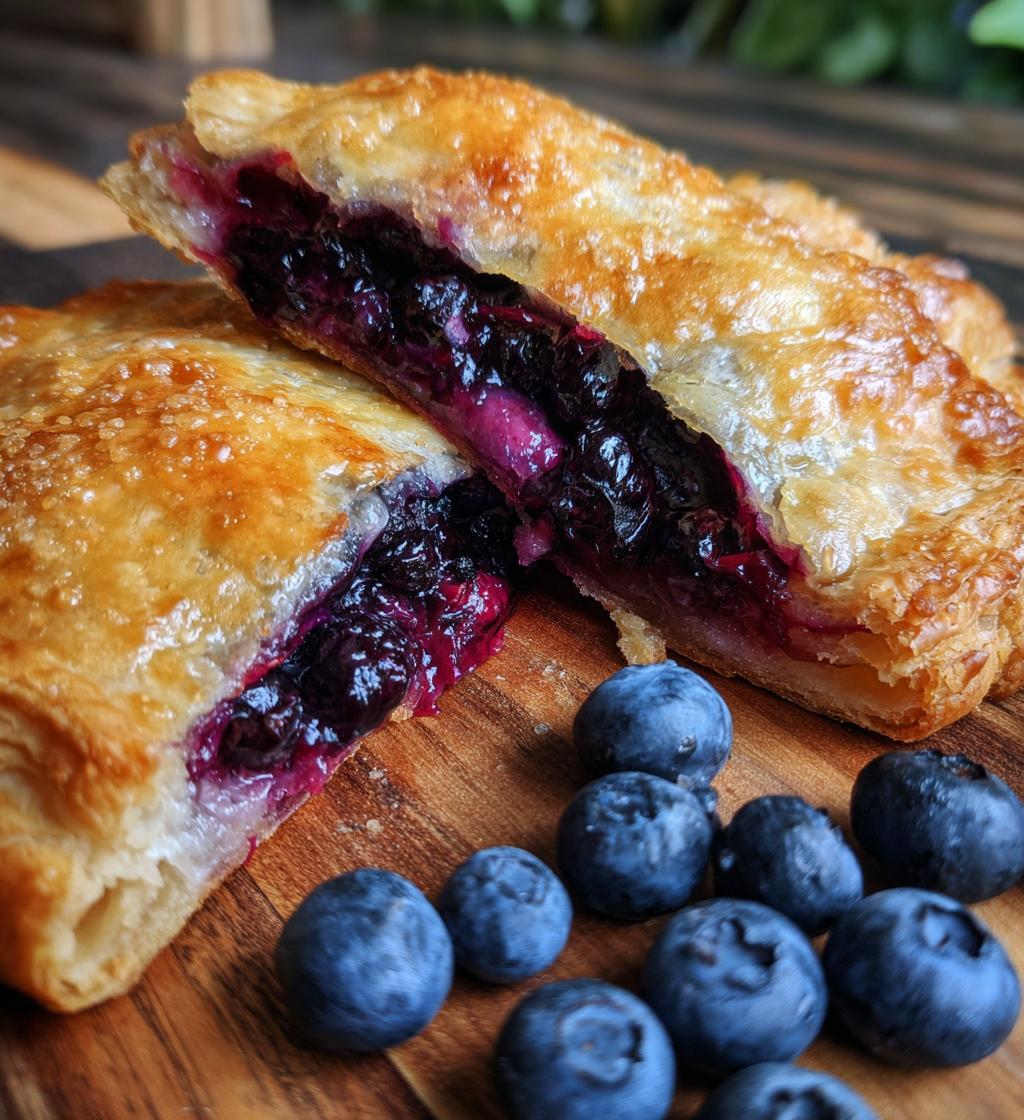 Lemon Blueberry Galette - detail 1