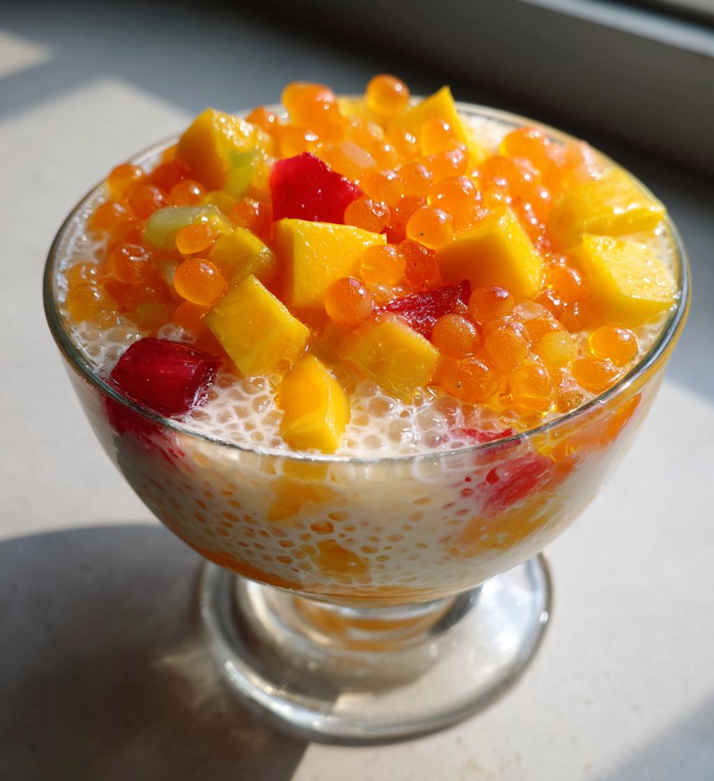 Mango Pomelo Sago Dessert - detail 1