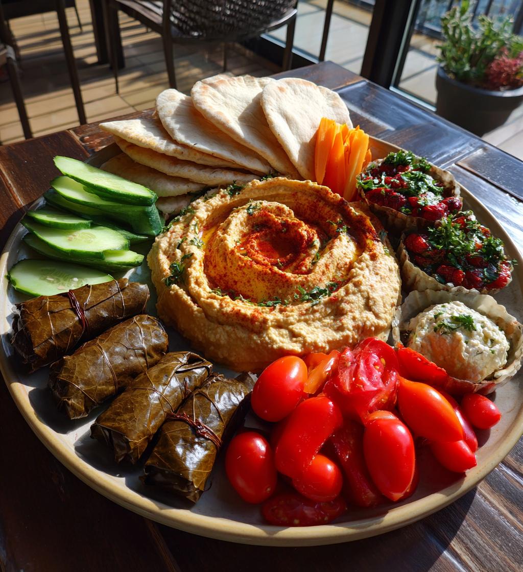 Middle Eastern Mezze Board - detail 1