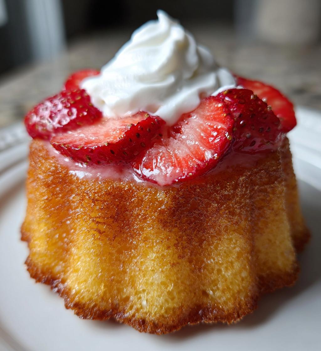 Mini Strawberry Bundt Cakes - detail 1