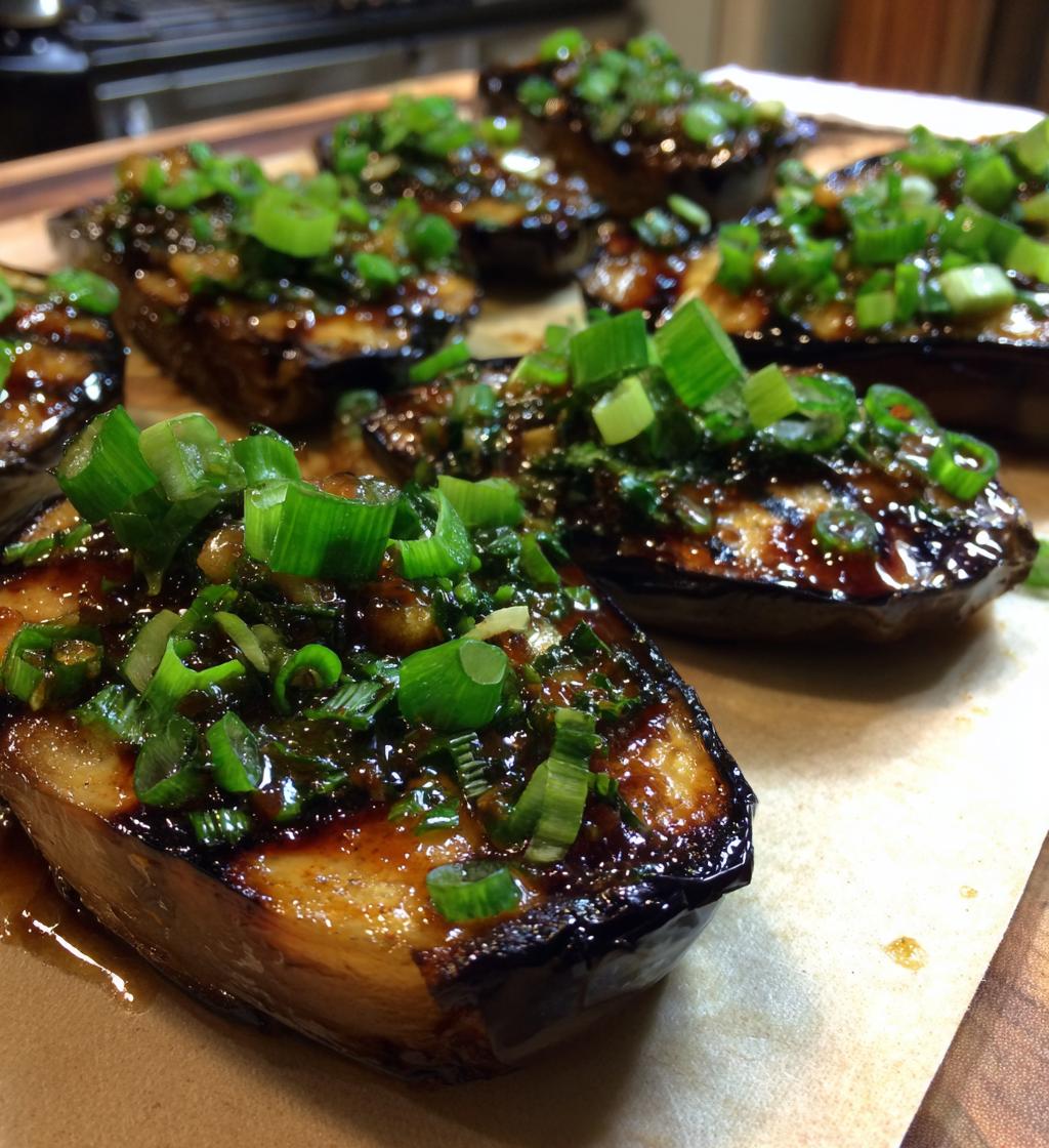 Miso Glazed Eggplant (Nasu Dengaku) - detail 1