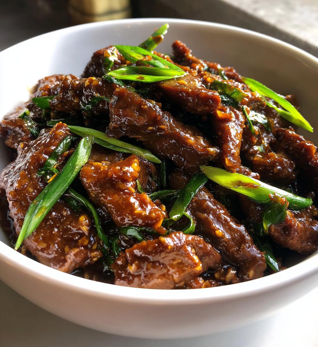 Mongolian Beef Strips - detail 1