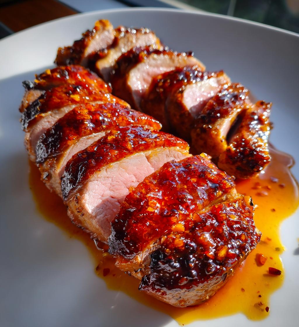 Orange Ginger Glazed Duck Breast - detail 1