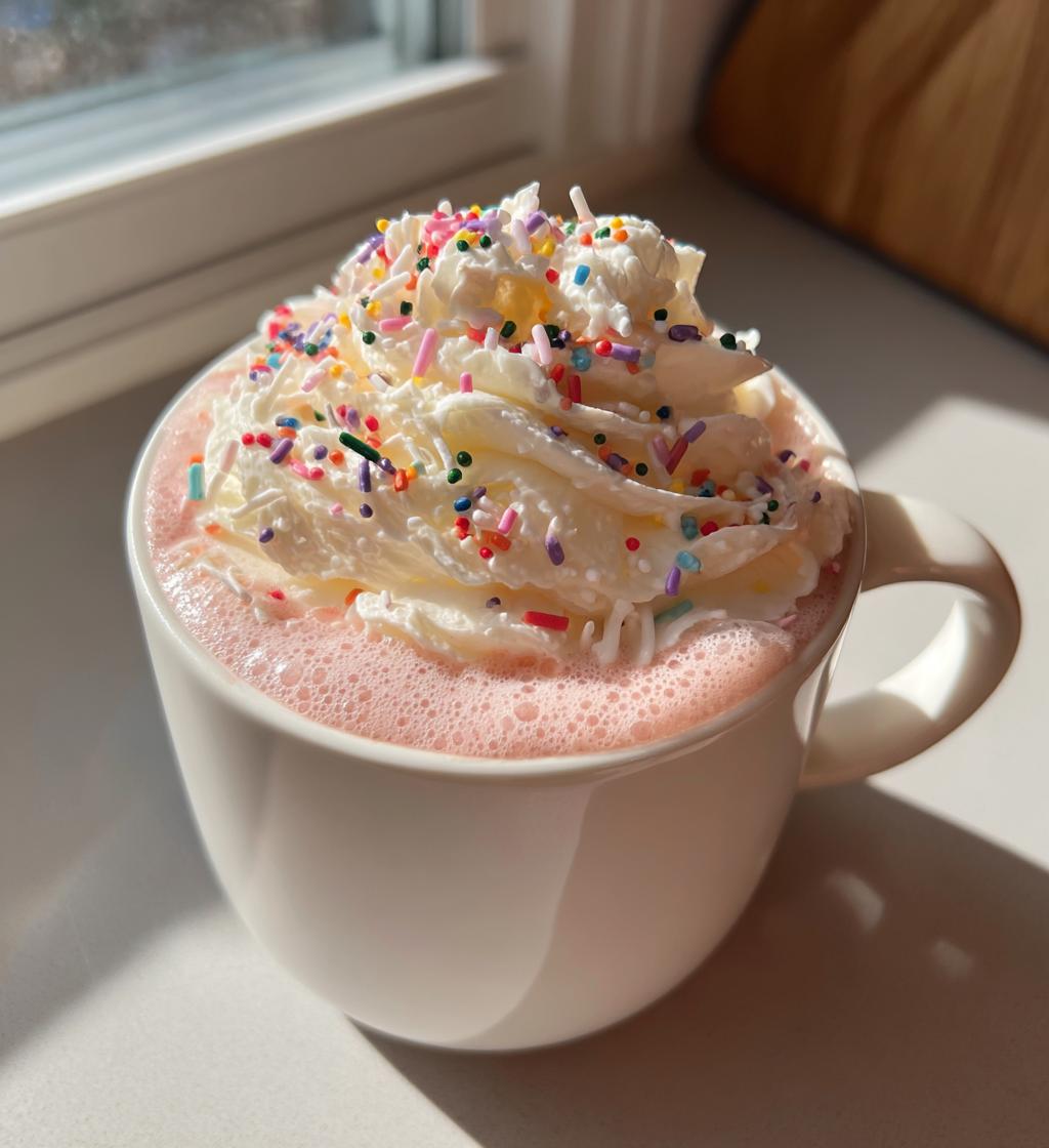 Pink Hot Chocolate - detail 1