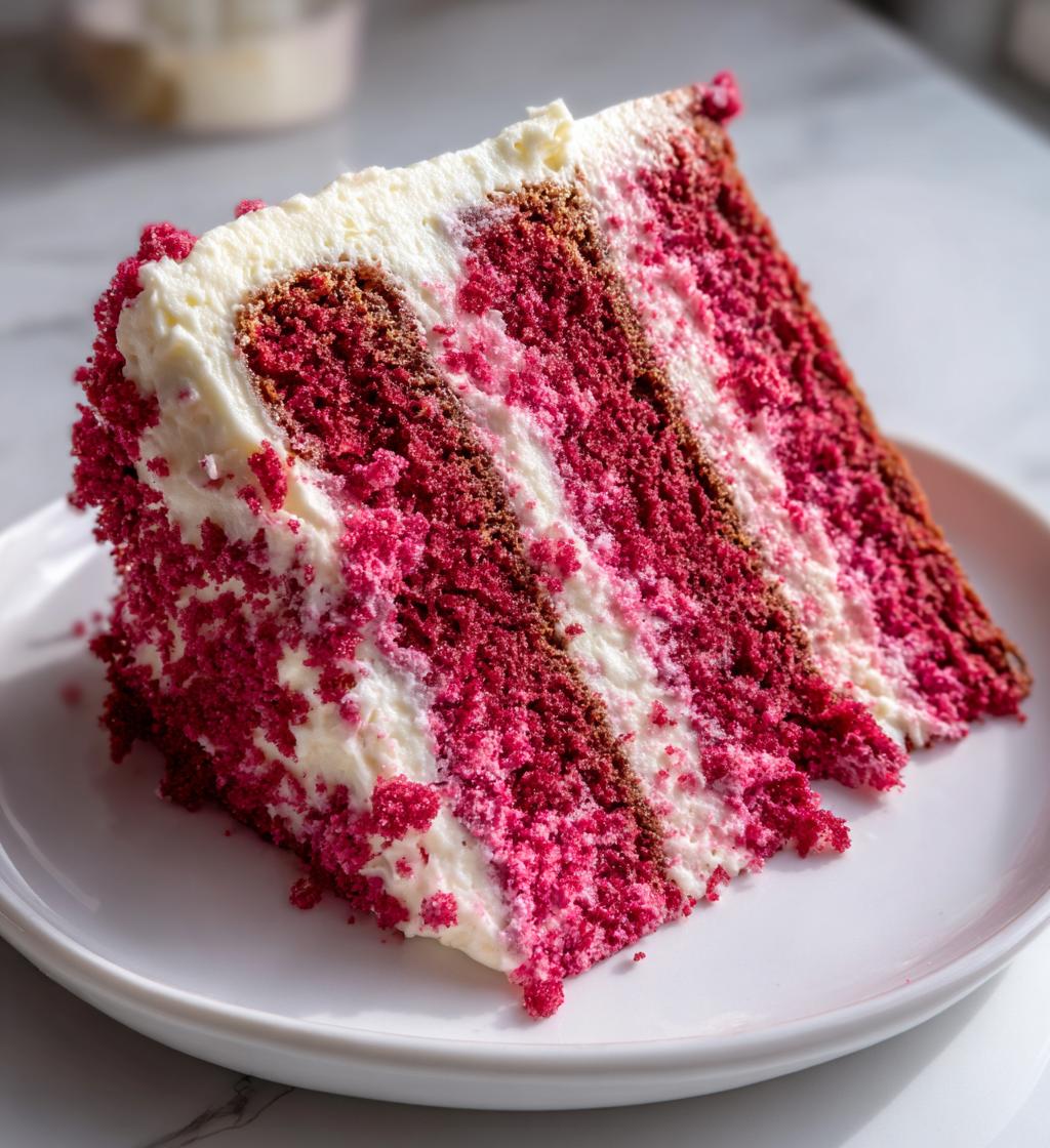 Pink Velvet Cake - detail 1