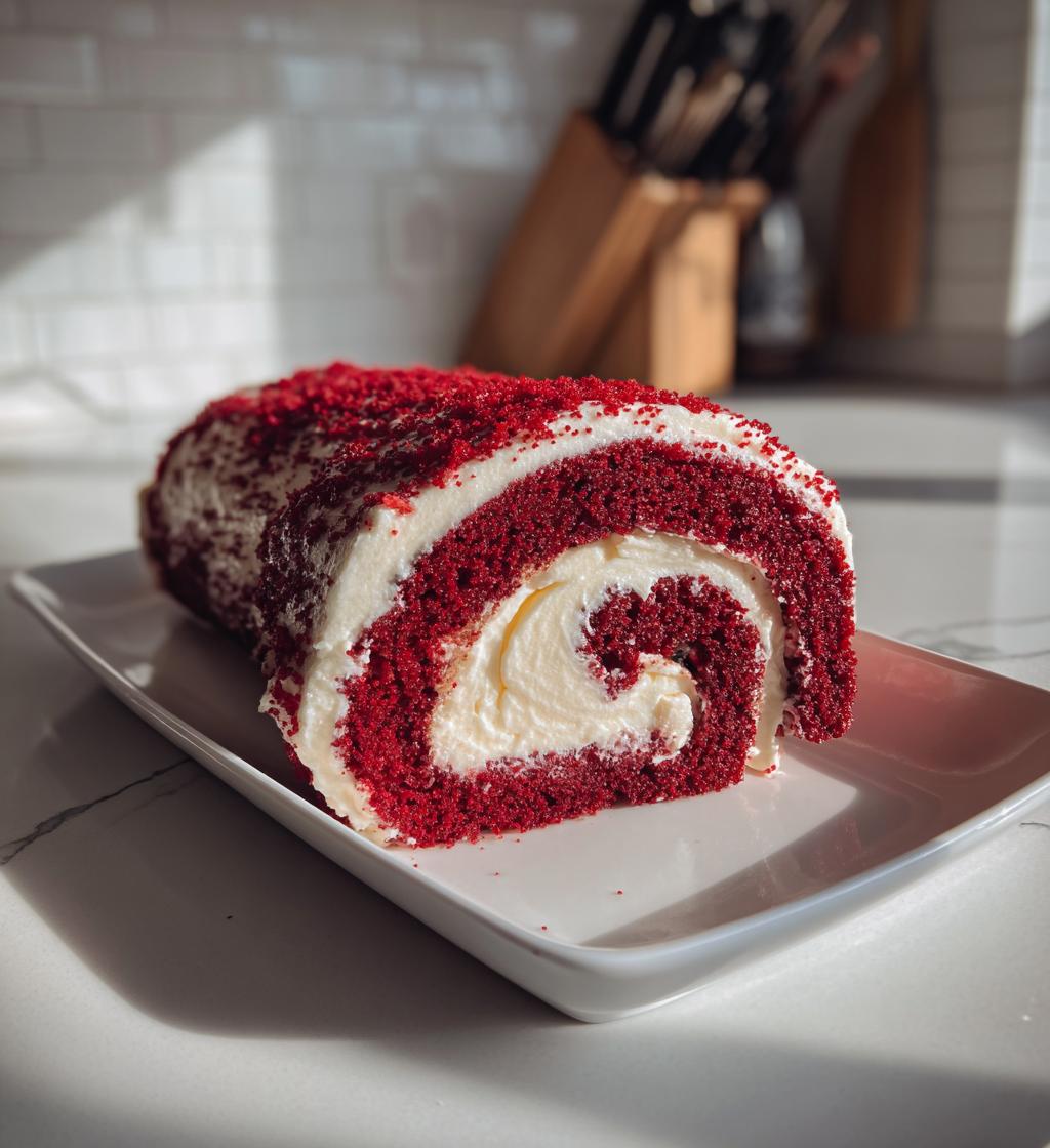 Red Velvet Cake Roll - detail 1