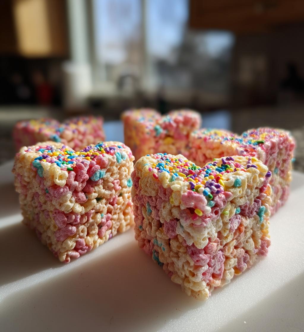 Rice Krispie Hearts - detail 1