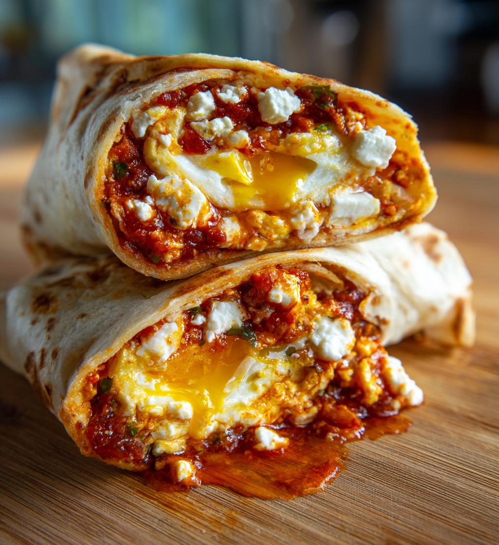 Shakshuka Wraps with Feta - detail 1
