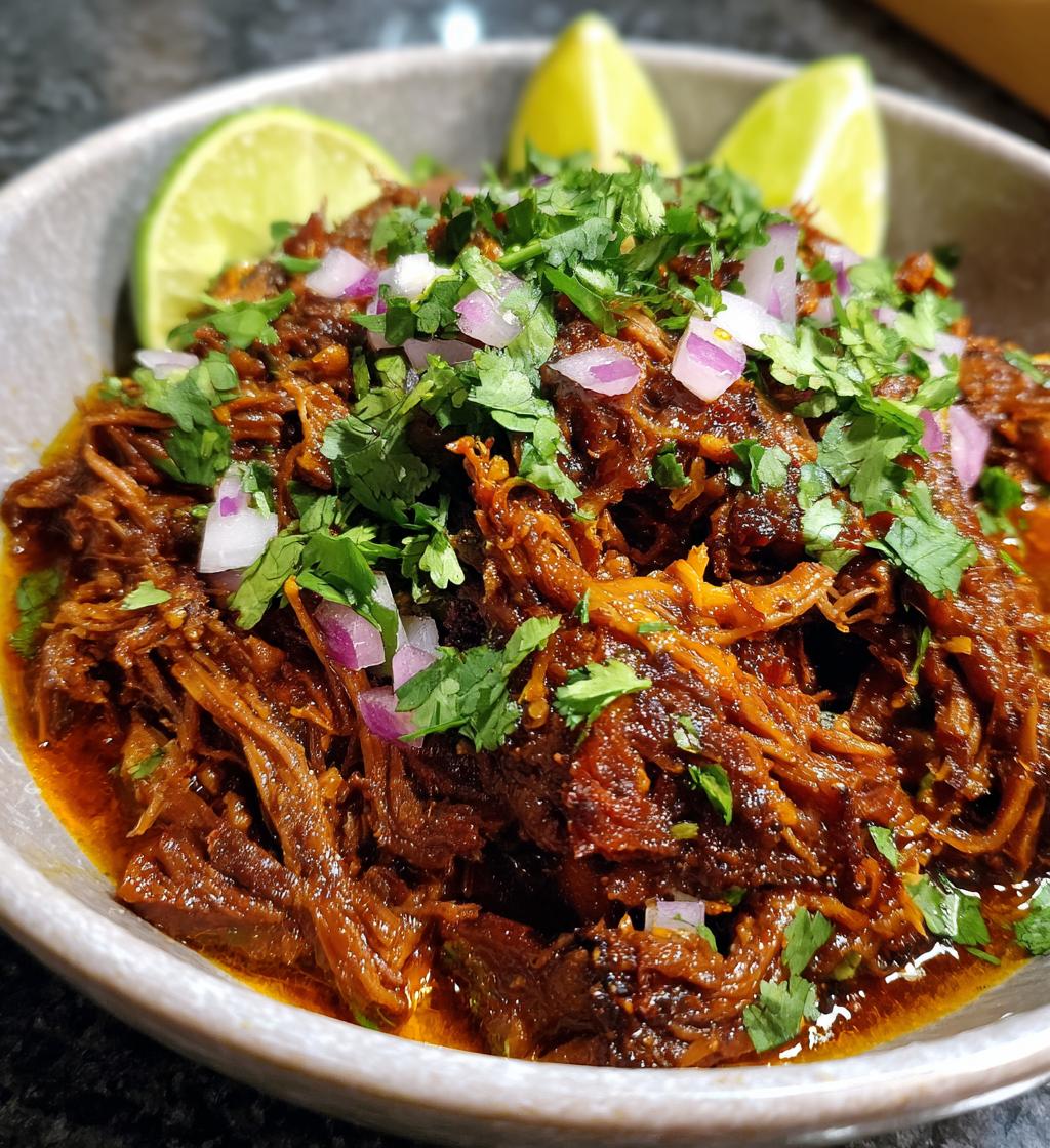 Slow Cooker Beef Barbacoa (For tacos and burrito bowls) - detail 1