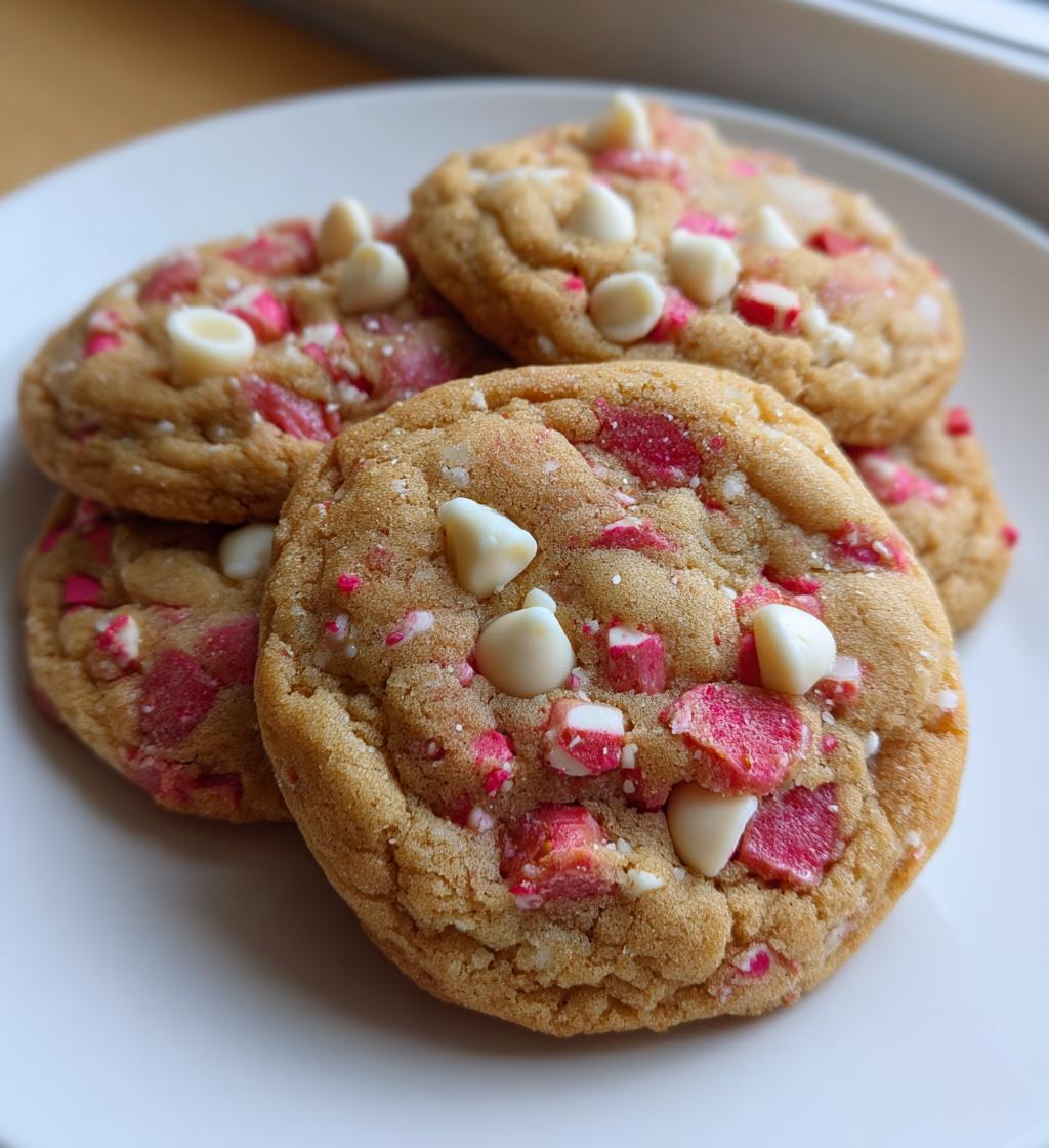 Strawberry Cookies with White Chocolate - detail 1