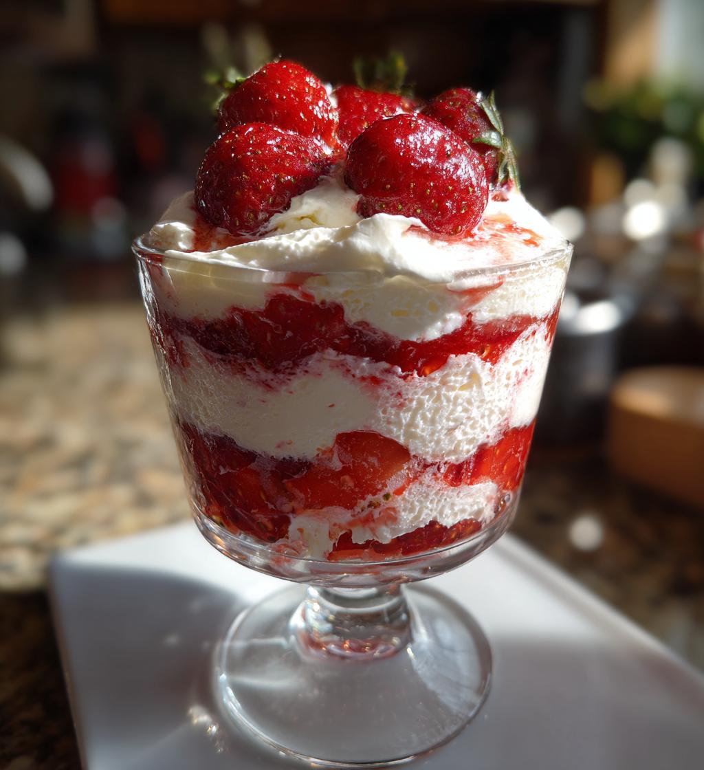 Strawberry Mousse Parfaits - detail 1